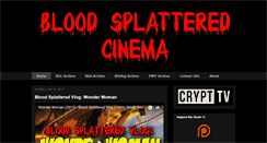Desktop Screenshot of bloodsplatteredcinema.com